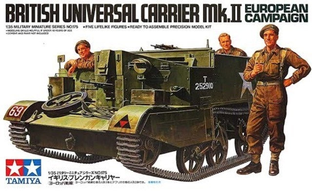 Tamiya 1:35 British Universal Carrier MkII European Campaign