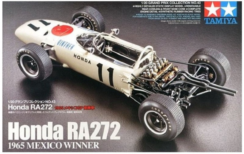 Tamiya 1:20 Honda RA272 1965 Mexico
