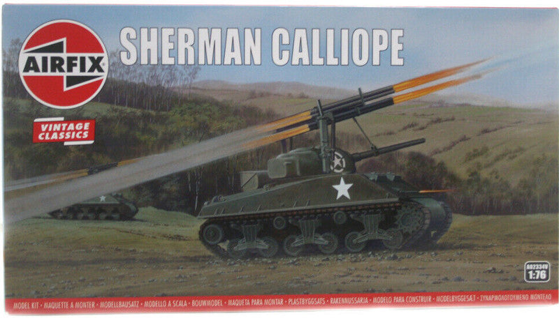 Airfix 1:76 Sherman Calliope Vintage Classic