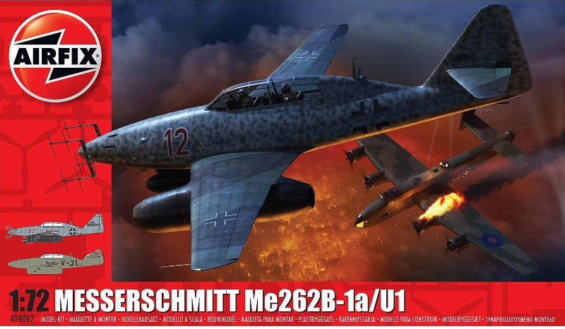Airfix 1:72 Messerschmitt Me262B-1A/U1
