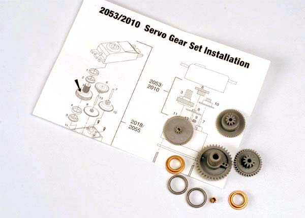Traxxas 2053 - Servo gears (for 2055 and