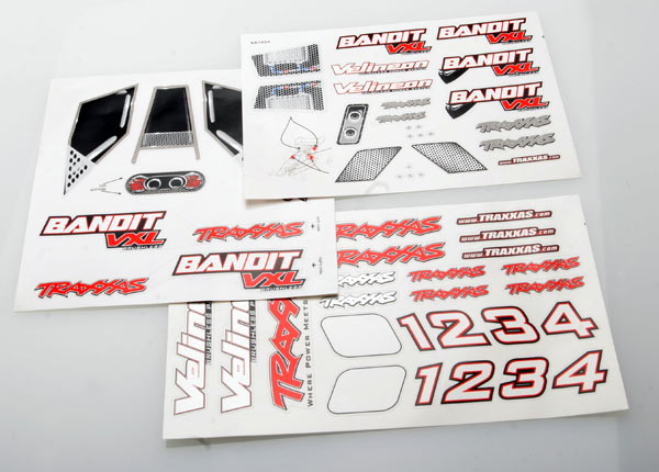 Traxxas 2413R - Decal sheets