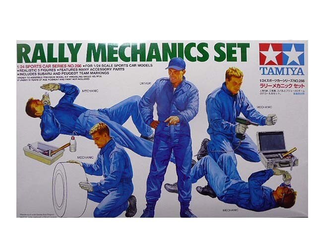 Tamiya 1:24 Rally Mechanic Set