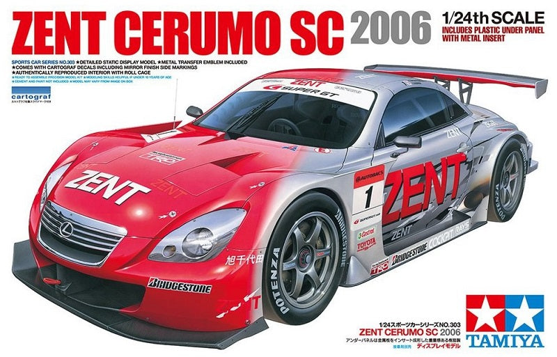 Tamiya 1:24 Zent Cerumo SC 2006