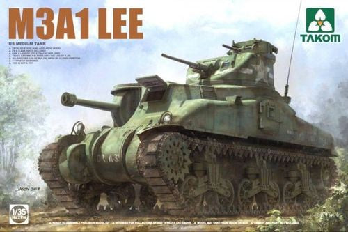 Takom 1:35 M3A1 Lee US Medium Tank (LW)