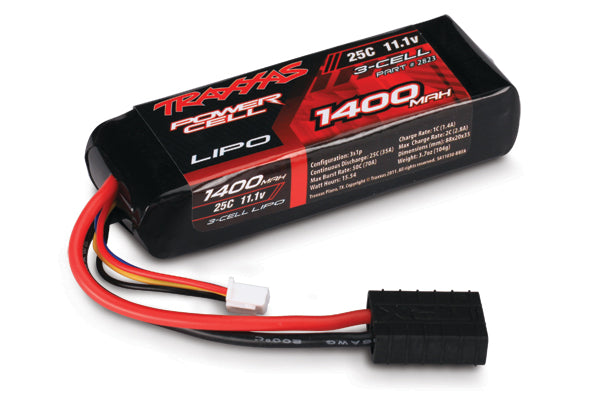Traxxas 2823 - 1400mah 11.1v 3-Cell 25C