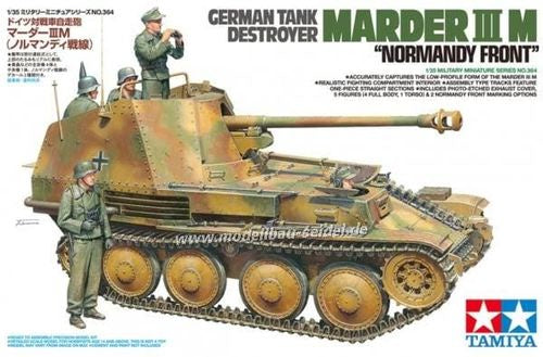 Tamiya 1:35 Marder III M Normandy Front w/ Resin Extras