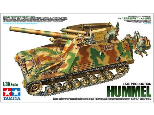 Tamiya 1:35 Hummel Late Prod w/ Metal Gun Barrel Extra