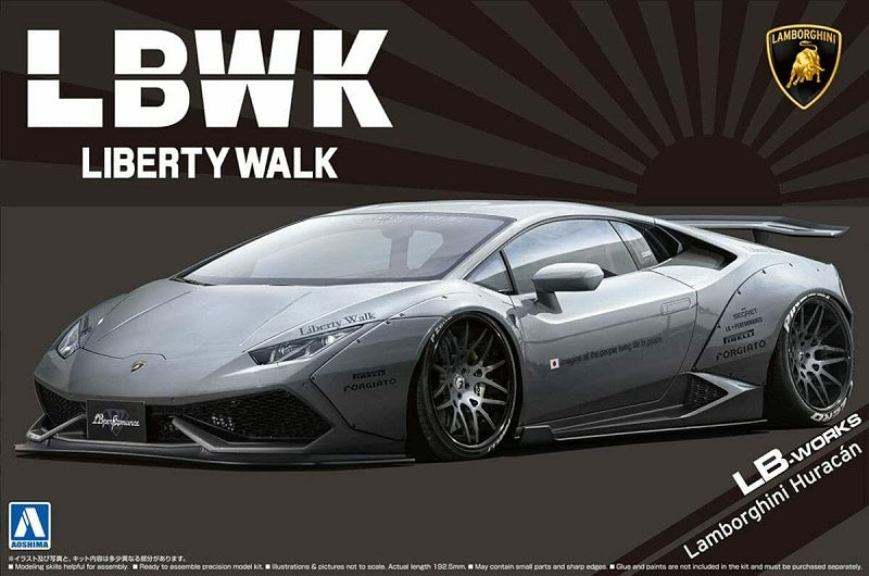 Aoshima 1:24 Lambo Huracan LB-Works