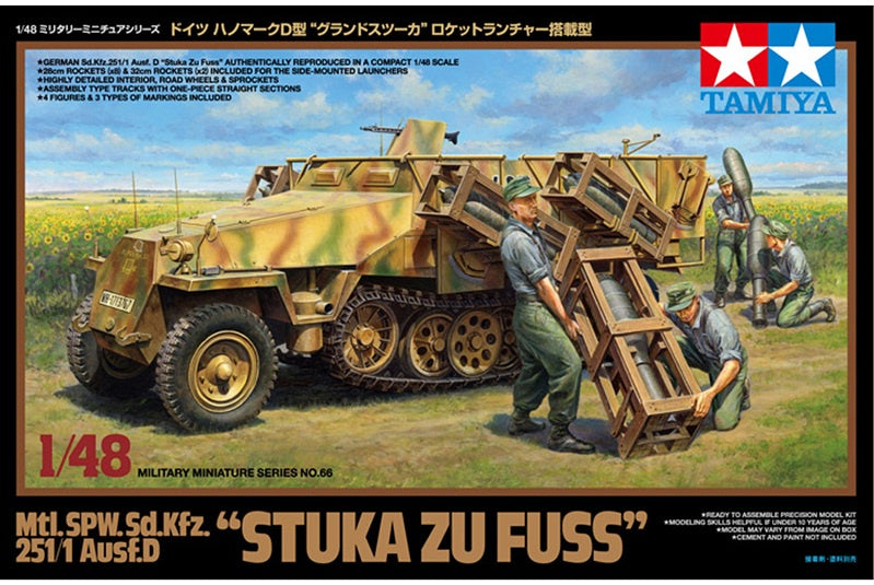 Tamiya 1:48 Mtl.SPW.Sd.Kfz.251/1 Ausf.D
