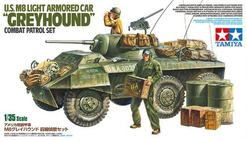 Tamiya 1:35 U.S. M8 Greyhound Light Armoured Car (LW)