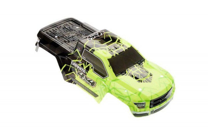 Arrma Body Painted/Decal Green Granite 4x4 Mega