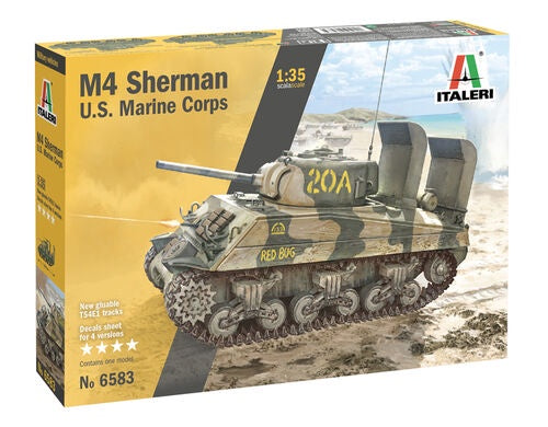Italeri 1:35 M4 Sherman US Marines (LW)