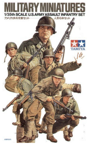 Tamiya 1:35 US Army Assault Infantry Set
