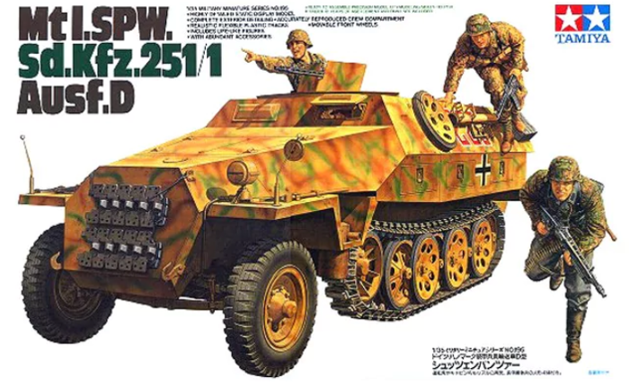 Tamiya 1:35 Mtl.SPW. Sd.Kfz.251/1 Ausf.D