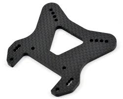 Xray XB9 Graphite Front Shock Tower 4mm