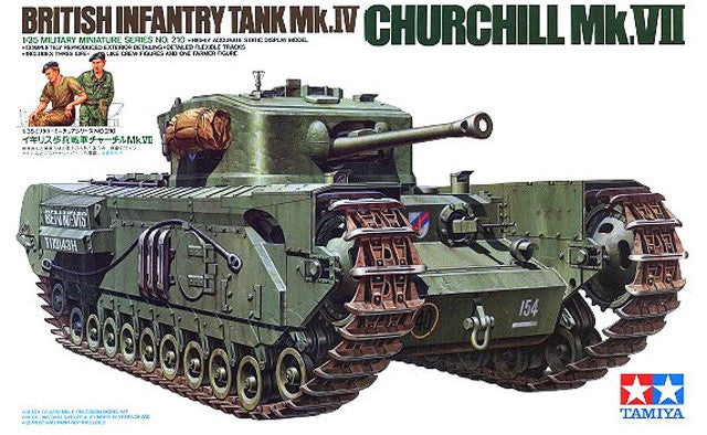 Tamiya 1:35 Churchill Mk. VII Tank