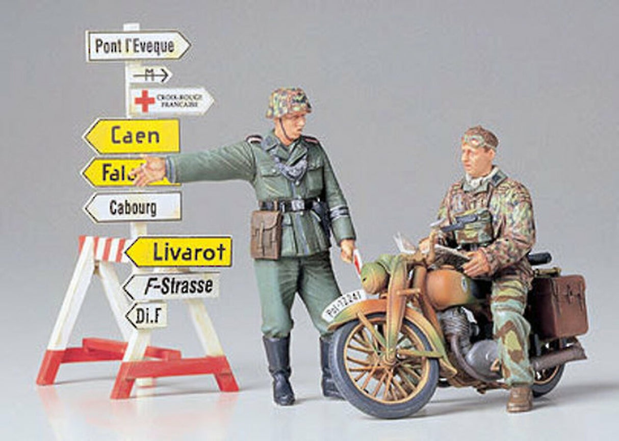 Tamiya 1:35 German Motorcycle Orderly Set
