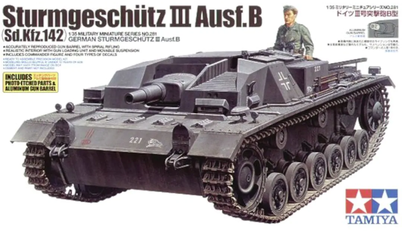 Tamiya 1:35 Sturmgeshutz III B