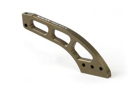 Xray Alu Rear Brace Swiss 7075 (5mm) Har