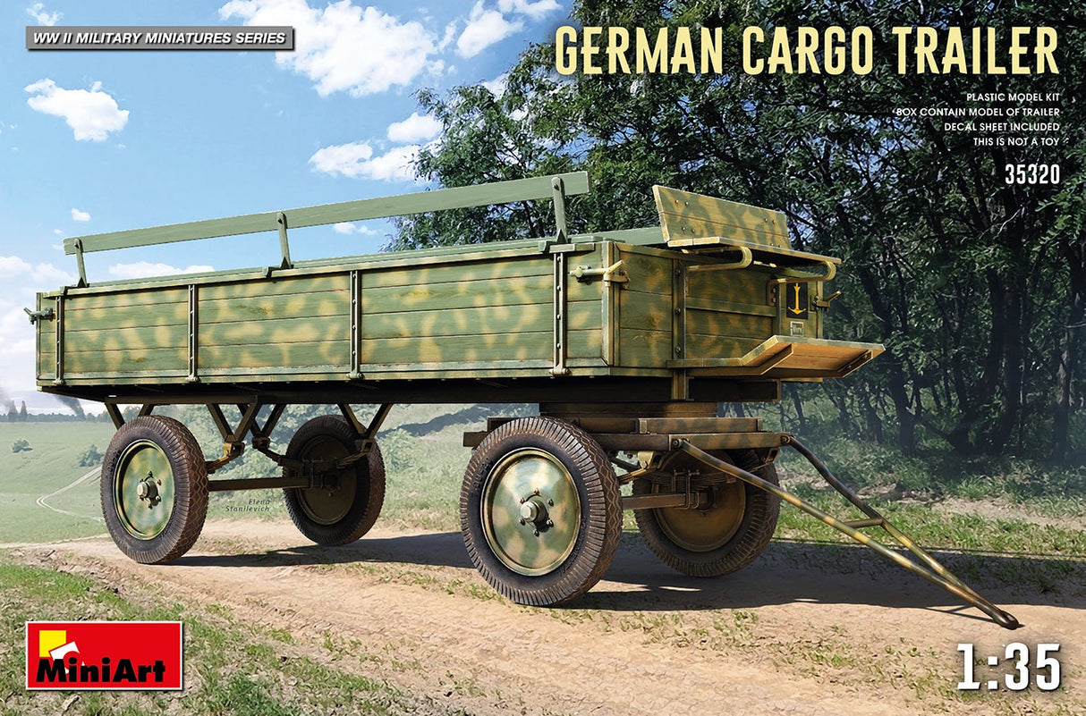 Miniart 1:35 German Cargo Trailer