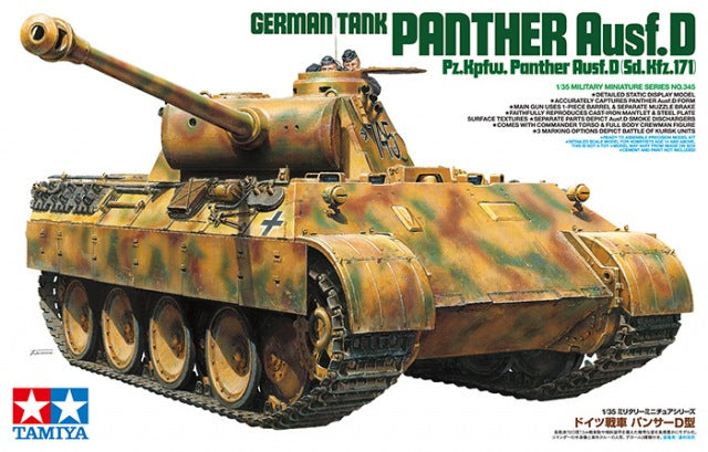 Tamiya 1:35 Panther Ausf. D (Sd.Kfz.171)