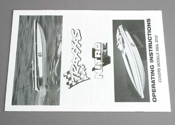 Traxxas 3599 - Operating manual