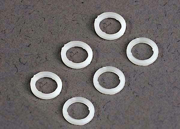 Traxxas 3685 - White plastic washers (5x