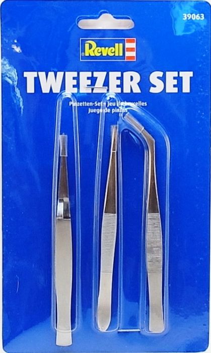 Revell Set of 3 Tweezers
