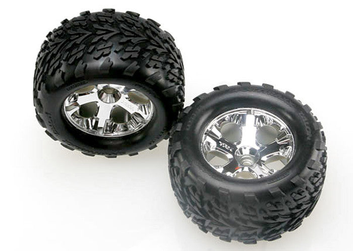Traxxas All Star Chrome Assem Wheels