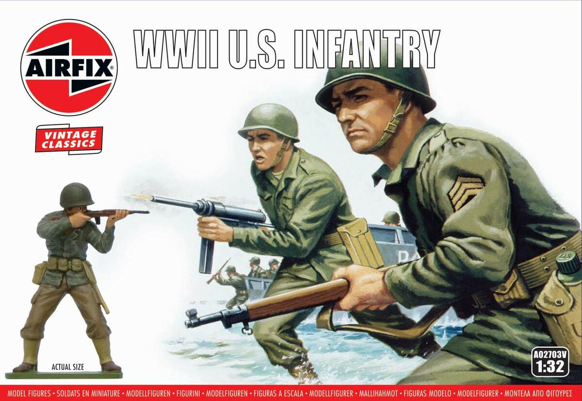 Airfix 1:32 WWII US Infantry
