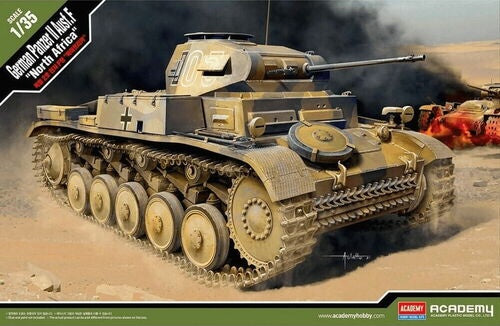 *Clearance* Academy 1:35 German Panzer II Ausf.F North Africa (LW)