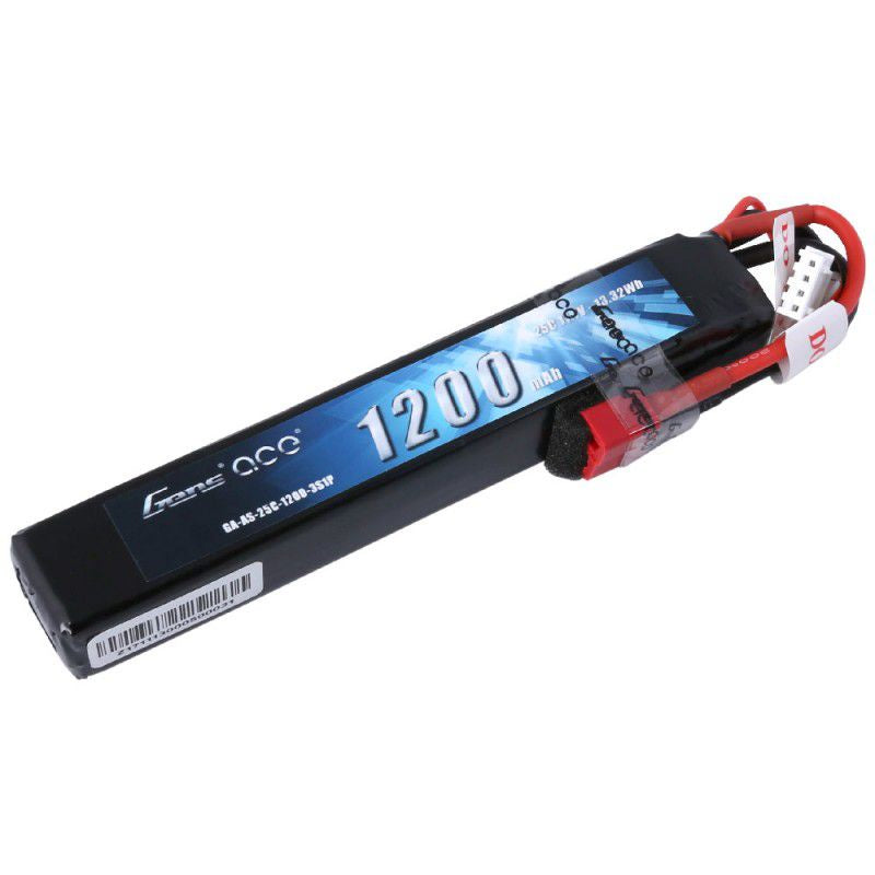 Gens Ace 1200mah 25C 3S 11.1V Air Soft Lipo