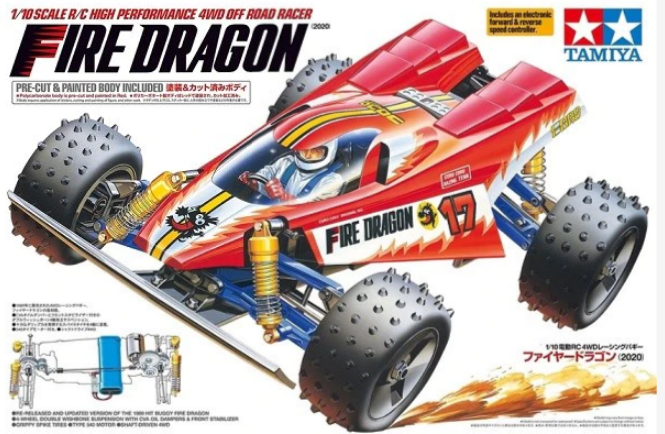 Tamiya 1/10 Fire Dragon Kit