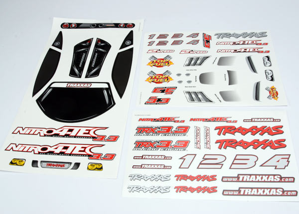 Traxxas 4813X - Decal sheet