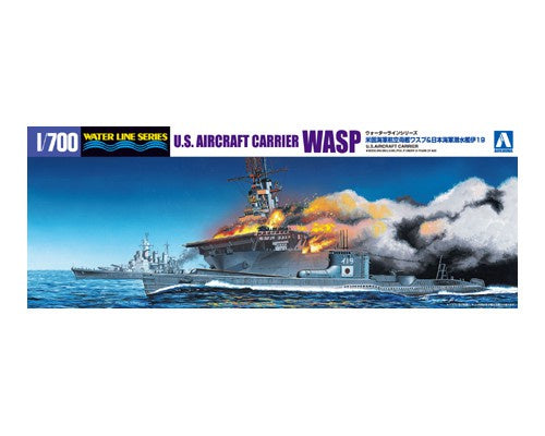 Aoshima 1:700 WLS U.S. Aircraft Carrier WASP