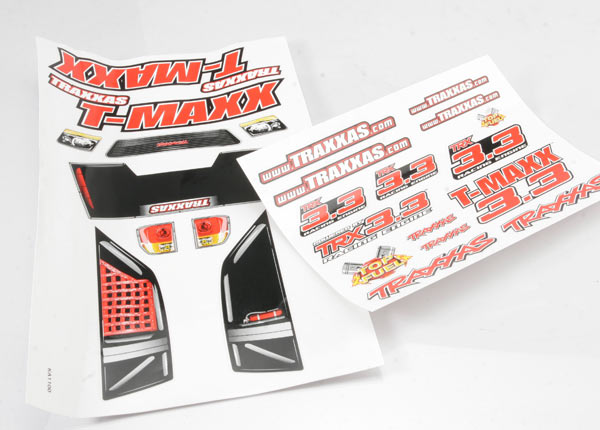 Traxxas 4920X - Decal sheets