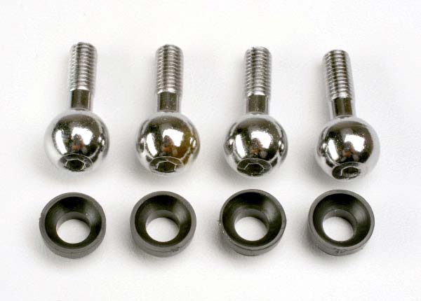 Traxxas 4933 - Pivot balls (4)/ pivot ba