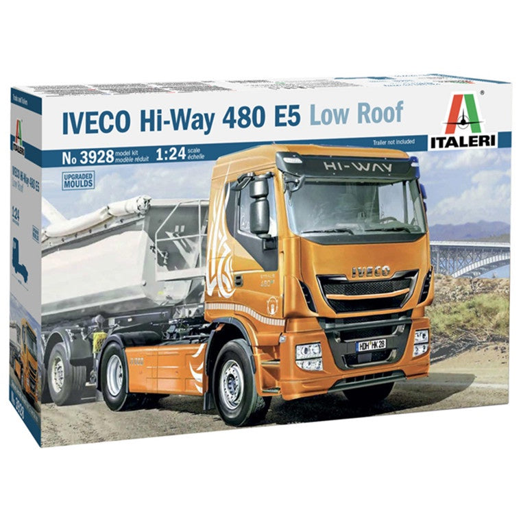 ITALERI 1/24 IVECO Hi-Way 480 E5 Low Roof
