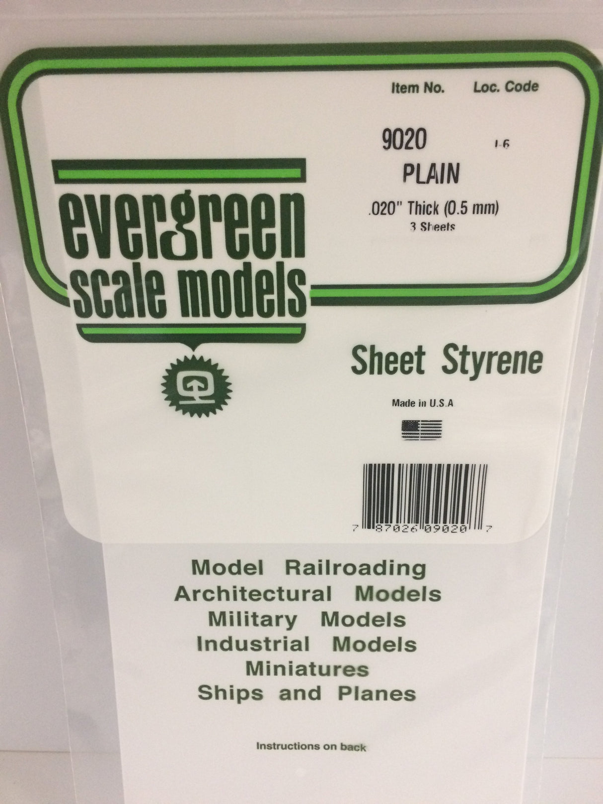 Sheet White 15X29cm X.50mm (3)