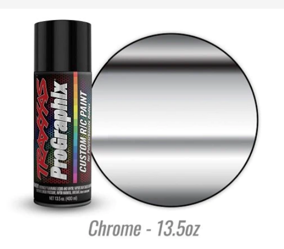 Traxxas Body Paint 13.5Oz Chrome