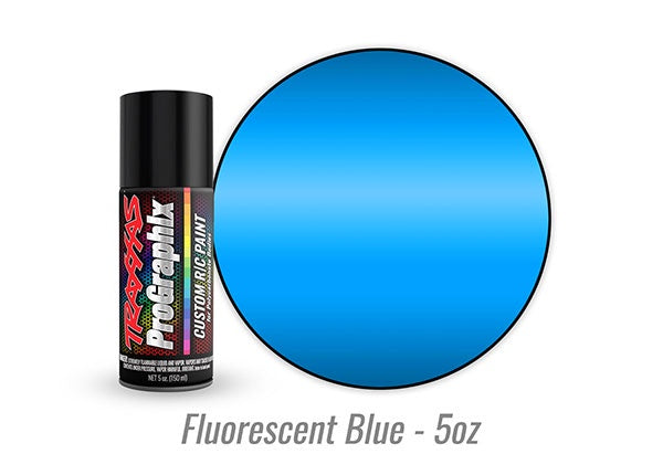 Traxxas Body Paint, 5oz, Fluorescent Blue