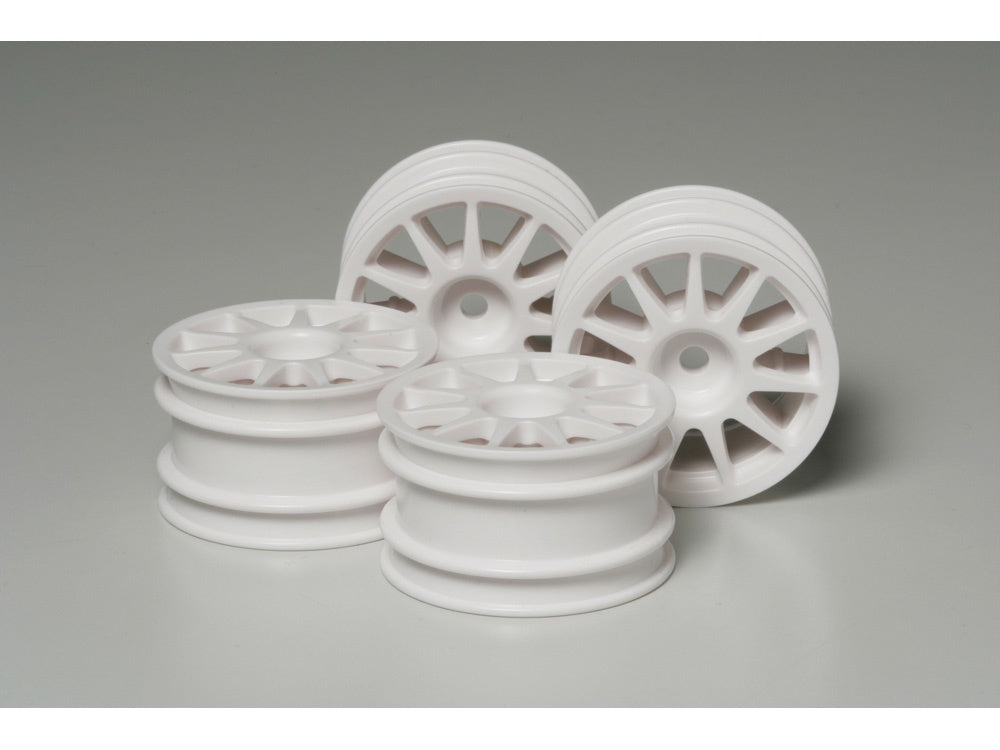 Tamiya M -Chassis 11-Spoke Wheels (4) White