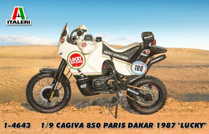 Italeri 1:9 Cagiva Elefant 850 Paris Dakar