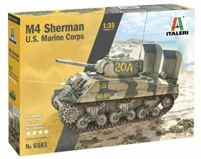 Italeri 1:35 M4 Sherman US Marines