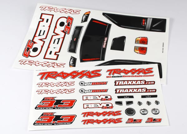Traxxas 5313R - Decal sheets