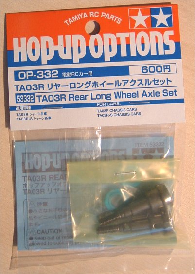 Tamiya TA03R Rear Long Wheel Axle Set