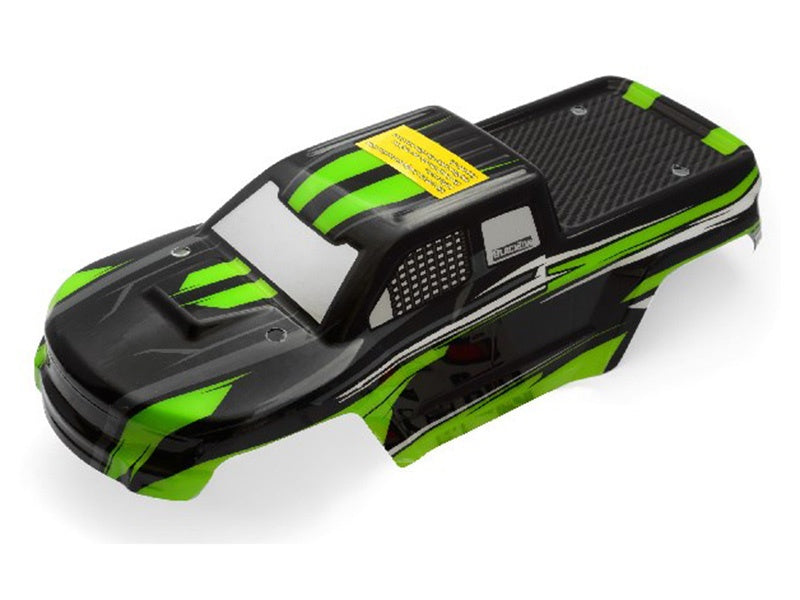 Blackzon Slyder Body; MT; Black/Green