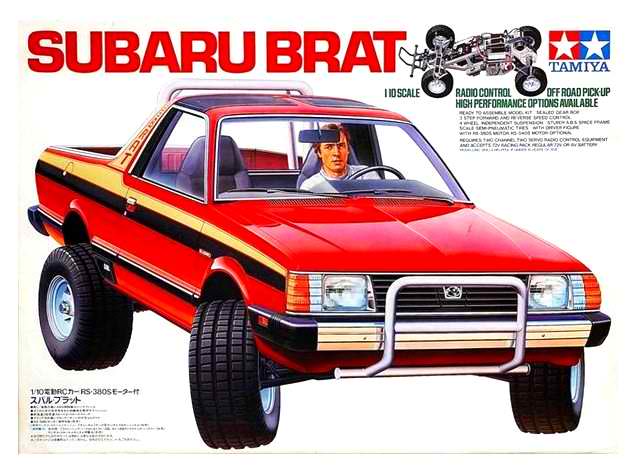 Tamiya 1/10 Subaru Brat 2WD Off/Road Kit