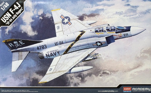 Academy 1:48 USN F-4J VF-84 (LW)